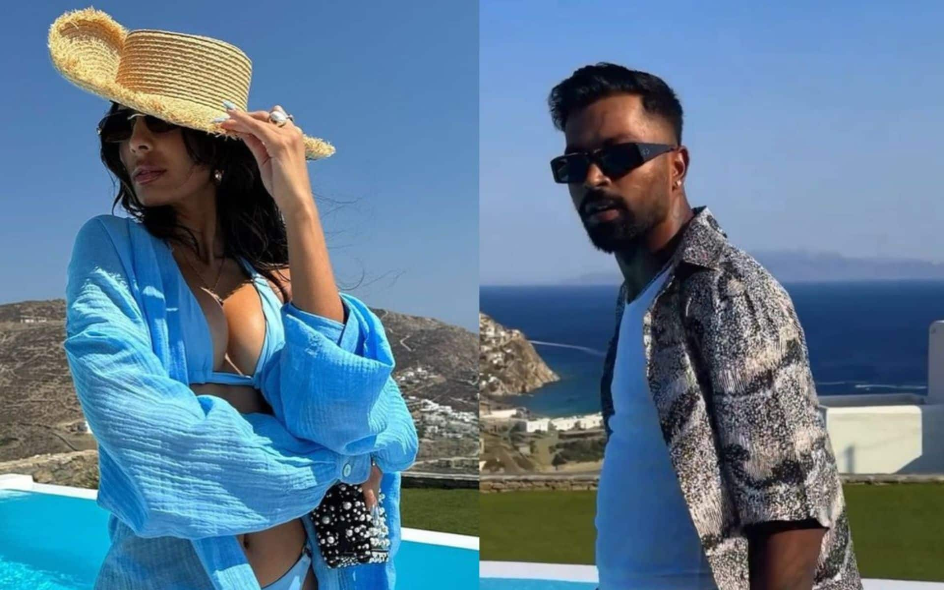 Jasmin Walia and Hardik Pandya spotted at same hotel [X.com]