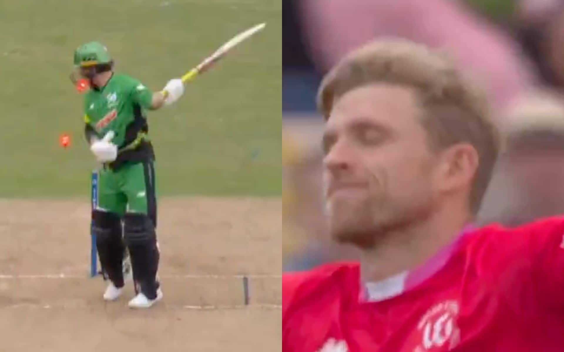 David Willey took the wicket of Alex Davies in The Hundred 2024 [X]