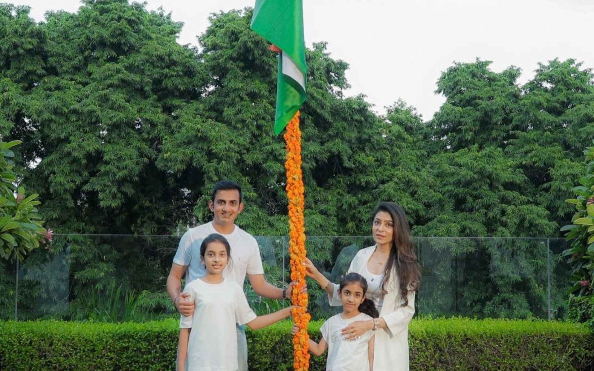 Gautam Gambhir celebrates Independence Day with family (x)