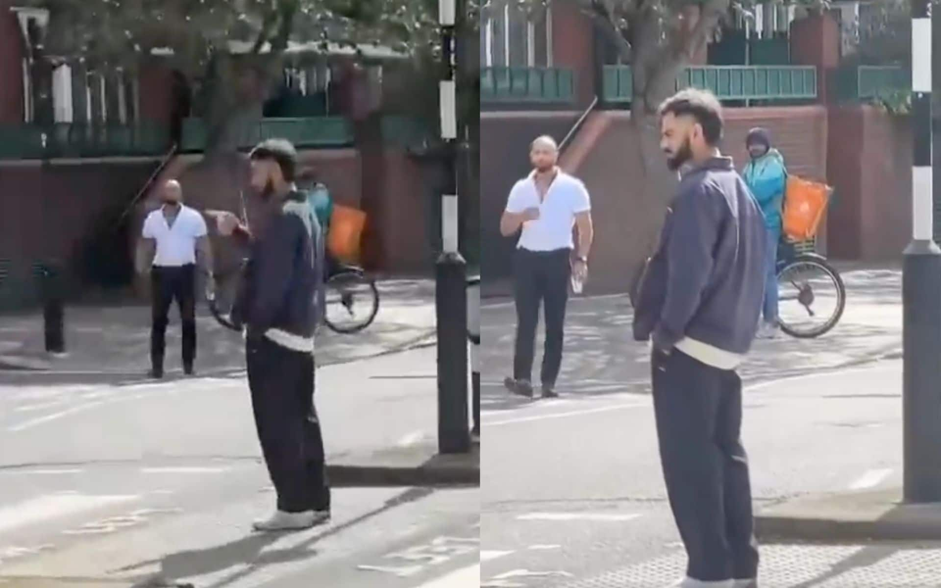 Virat Kohli spotted strolling in London [X.com]