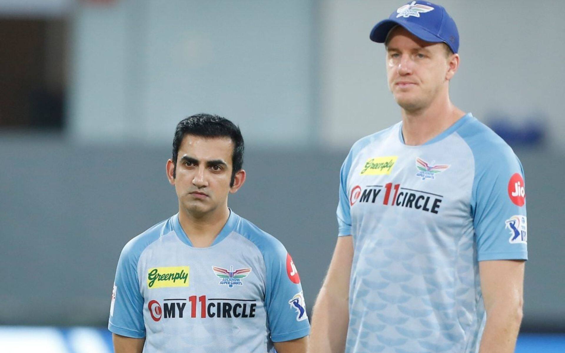 Gautam Gambhir and Morne Morkel (X)