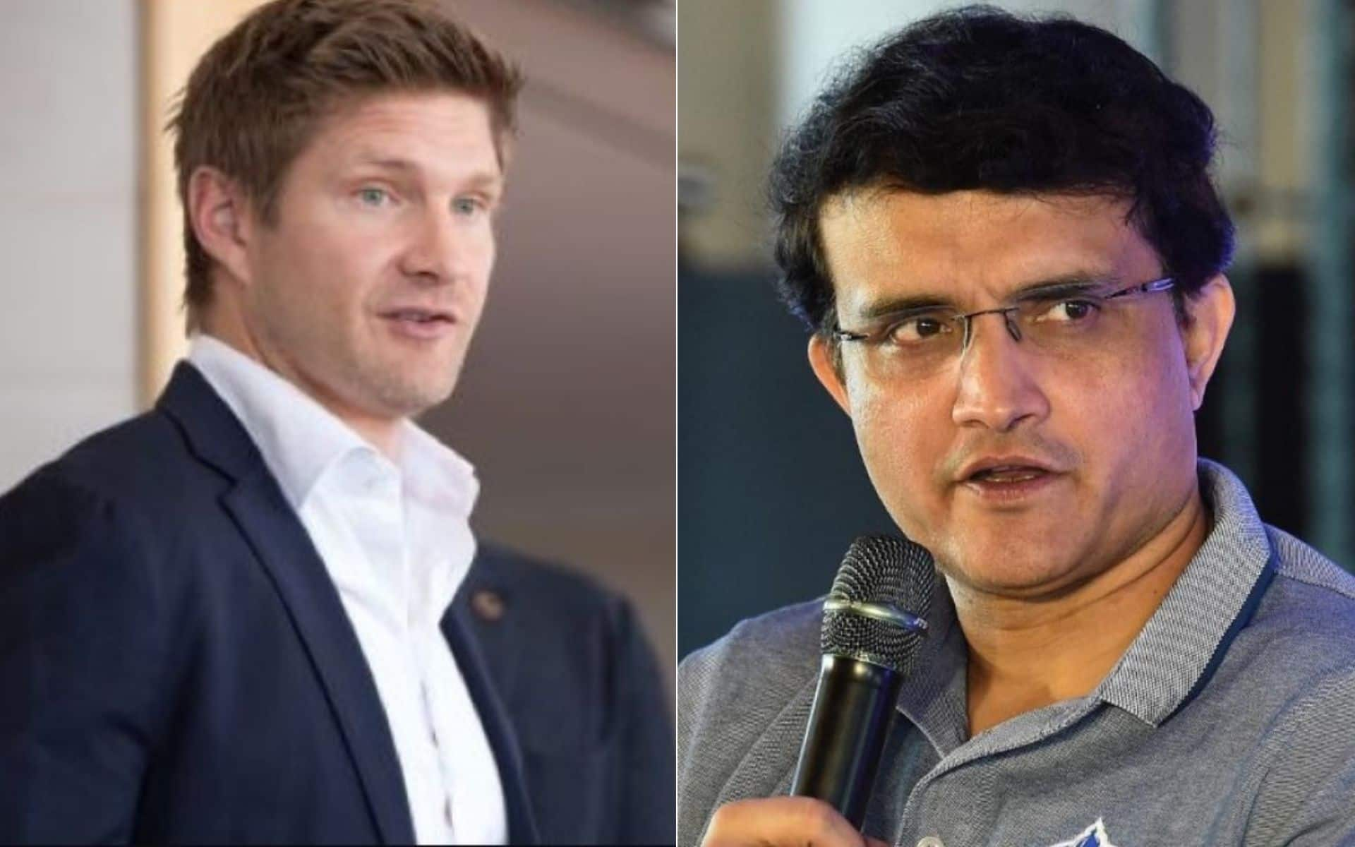 Shane Watson & Sourav Ganguly have experienced the paranormal during tours(Twitter)