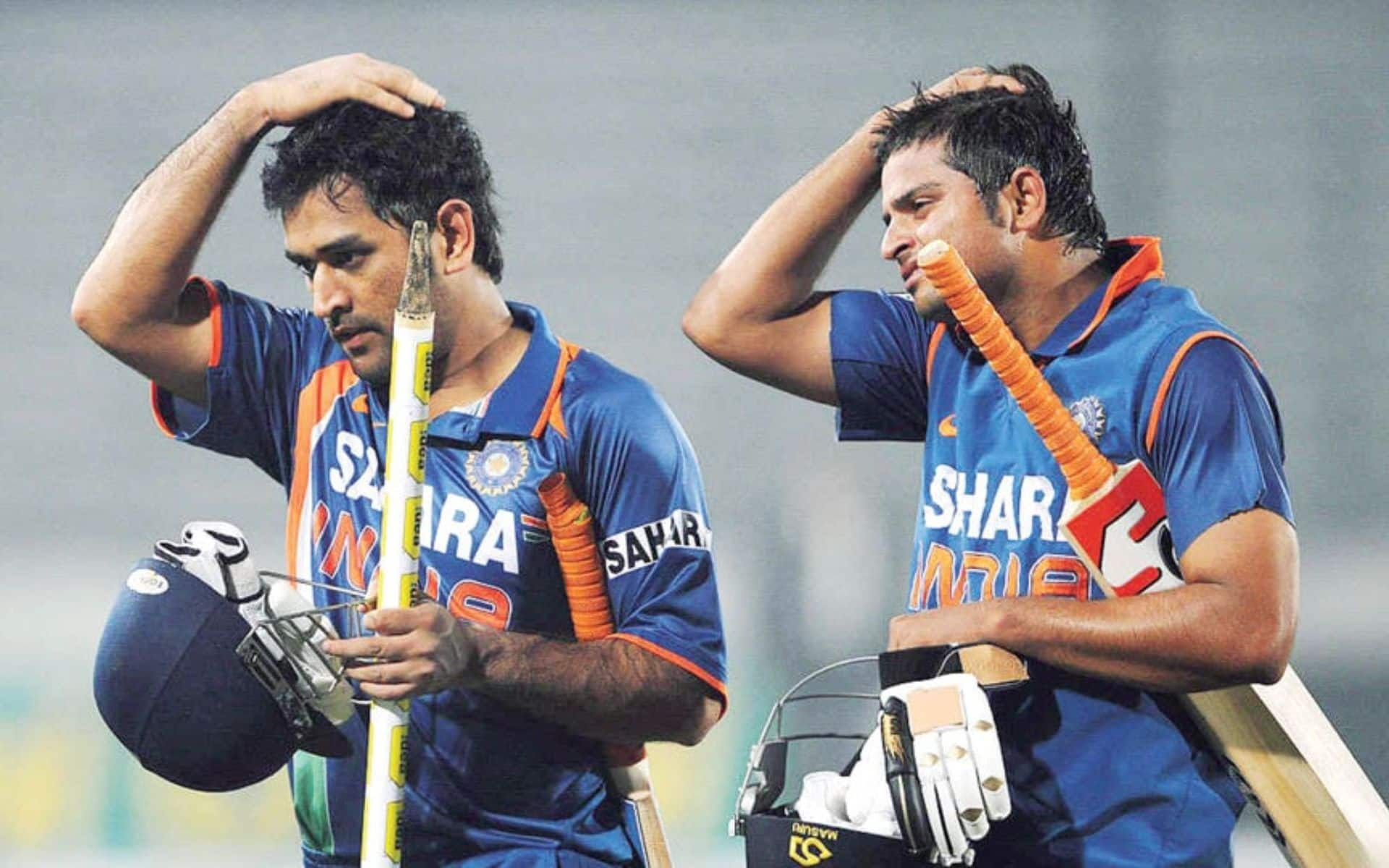 MS Dhoni and Suresh Raina- (X.com)