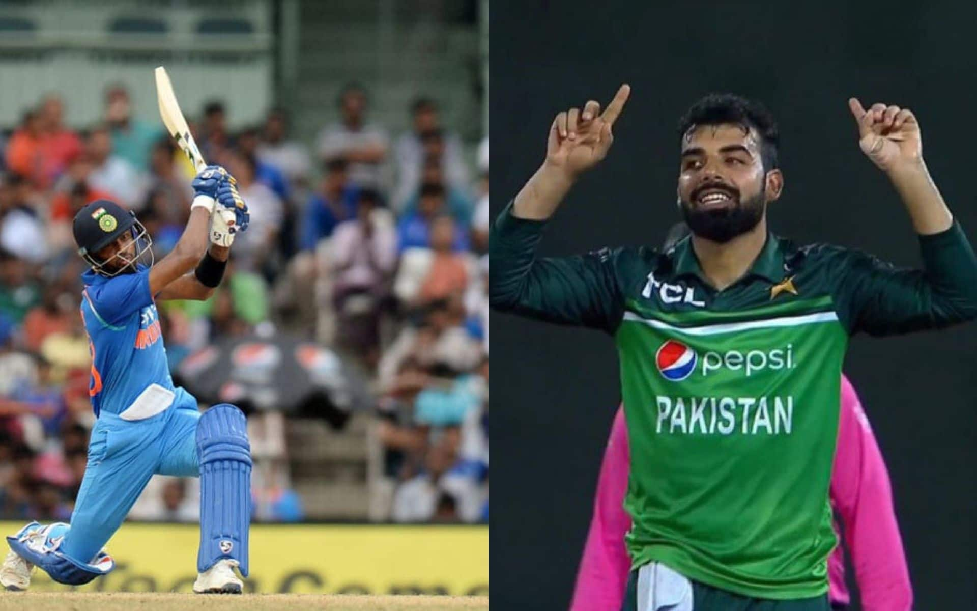 Hardik Pandya and Shadab Khan [X]