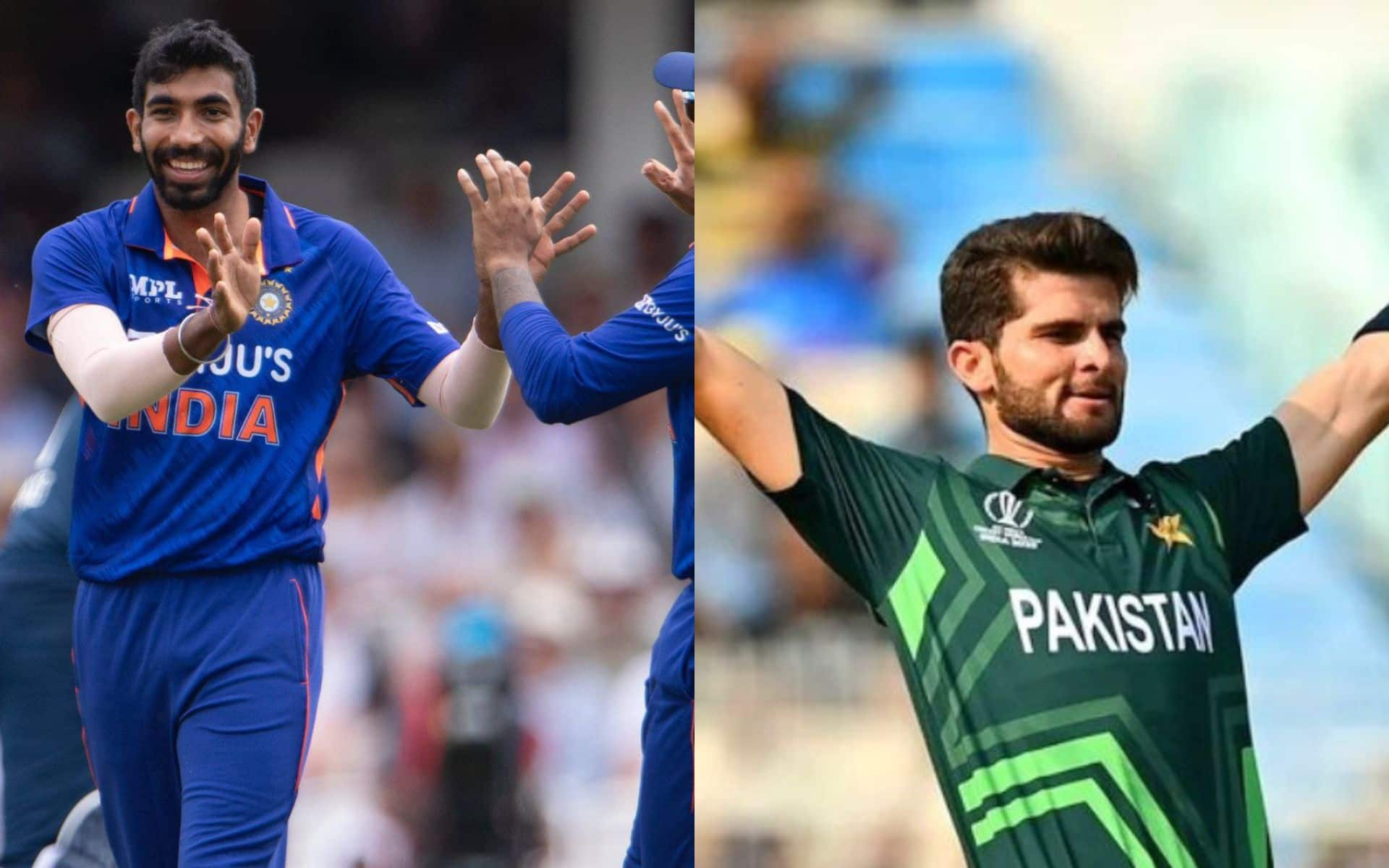 Jasprit Bumrah and Shaheen Afridi [X]