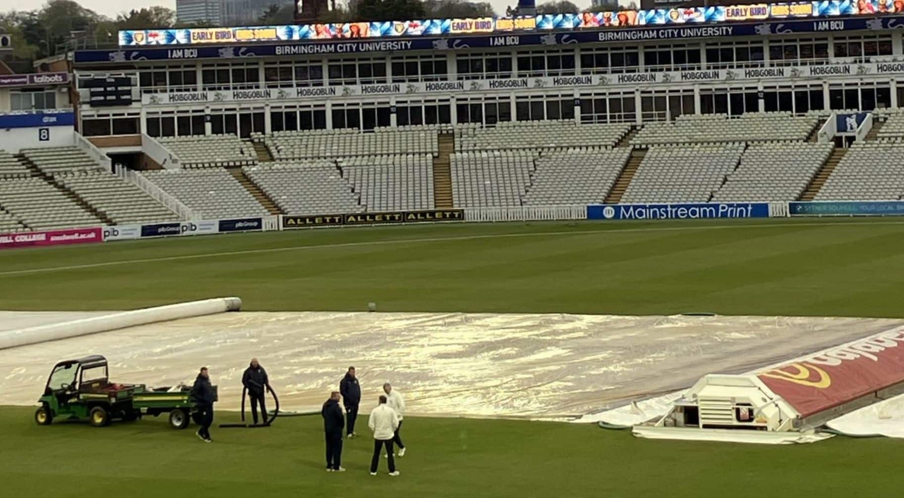 The Hundred 2024 weather update: BP vs MO suspended as rain causes problems at Edgbaston | cricket.one