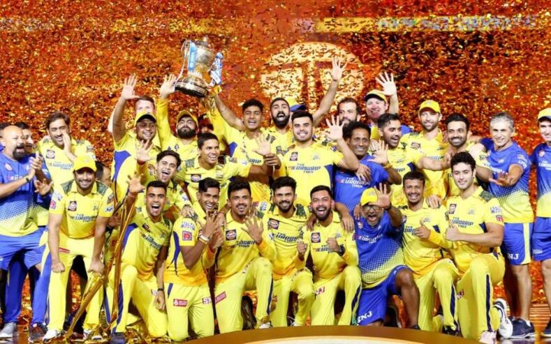 CSK with the IPL 2023 Title [X]