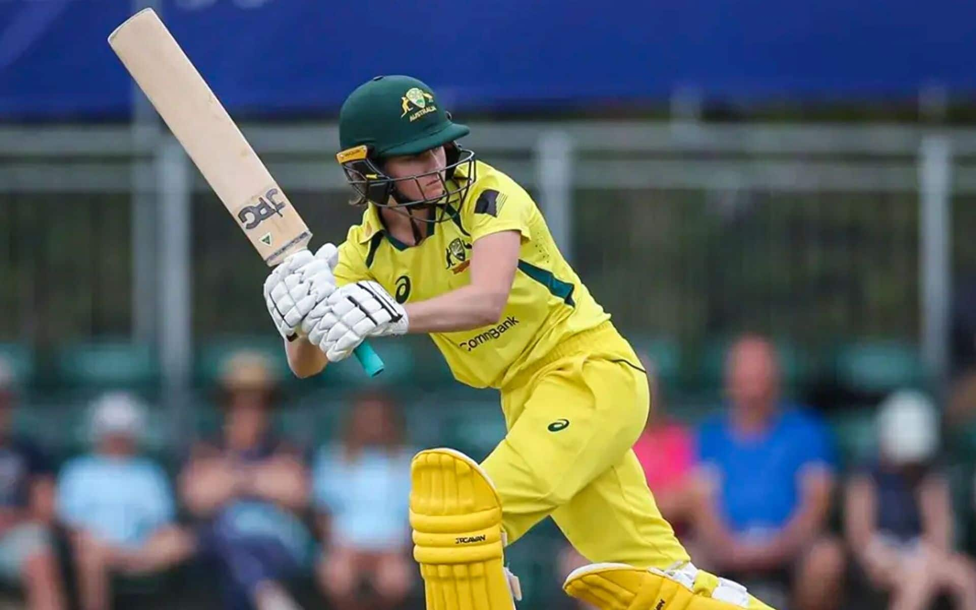 Maddy Darke smashed an unbeaten 106 vs IND A (X.com)