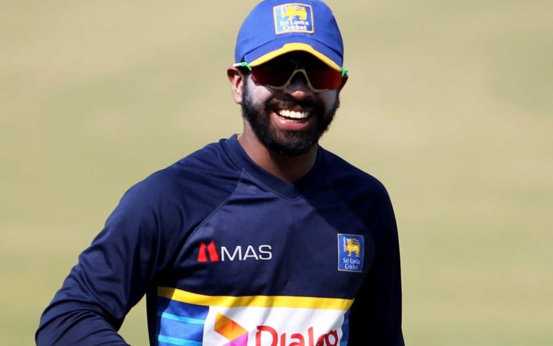 Niroshan Dickwella in Sri Lankan colours (X.com)