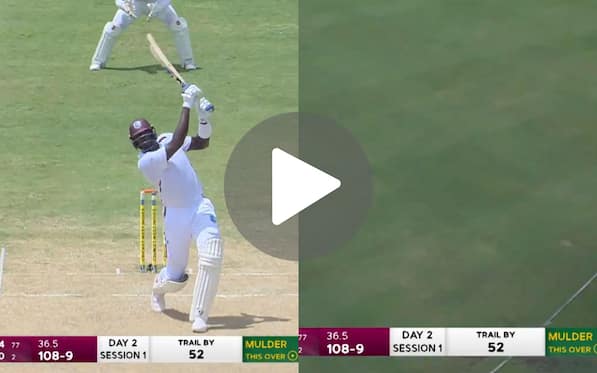 [Watch] Jason Holder Turns Vintage Virender Sehwag To Complete His 50 With A Huge Six