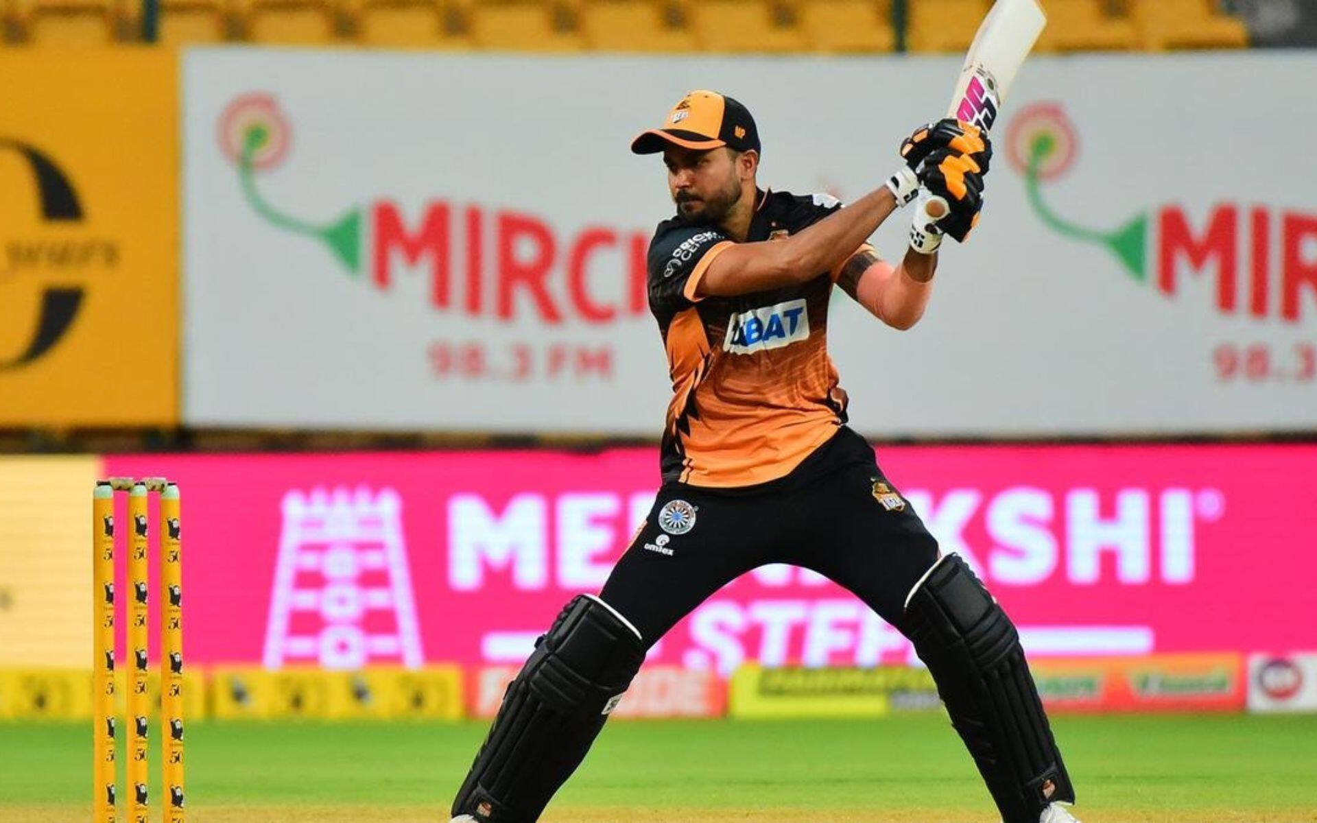 Manish Pandey for Hubli Tigers (X.com)