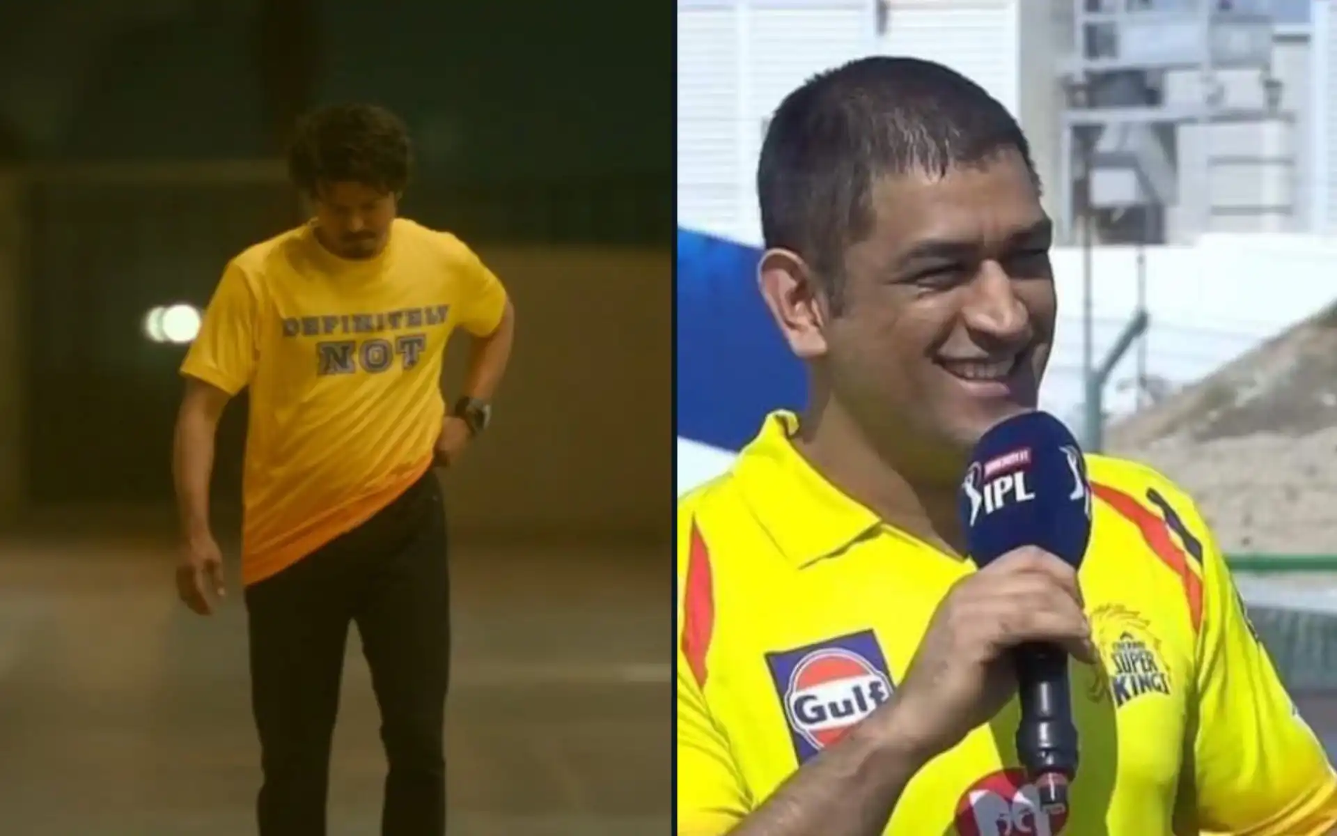 'Definitely Not!' Thalapathy Vijay Thrills CSK Fans With MS Dhoni Reference In GOAT Movie Trailer