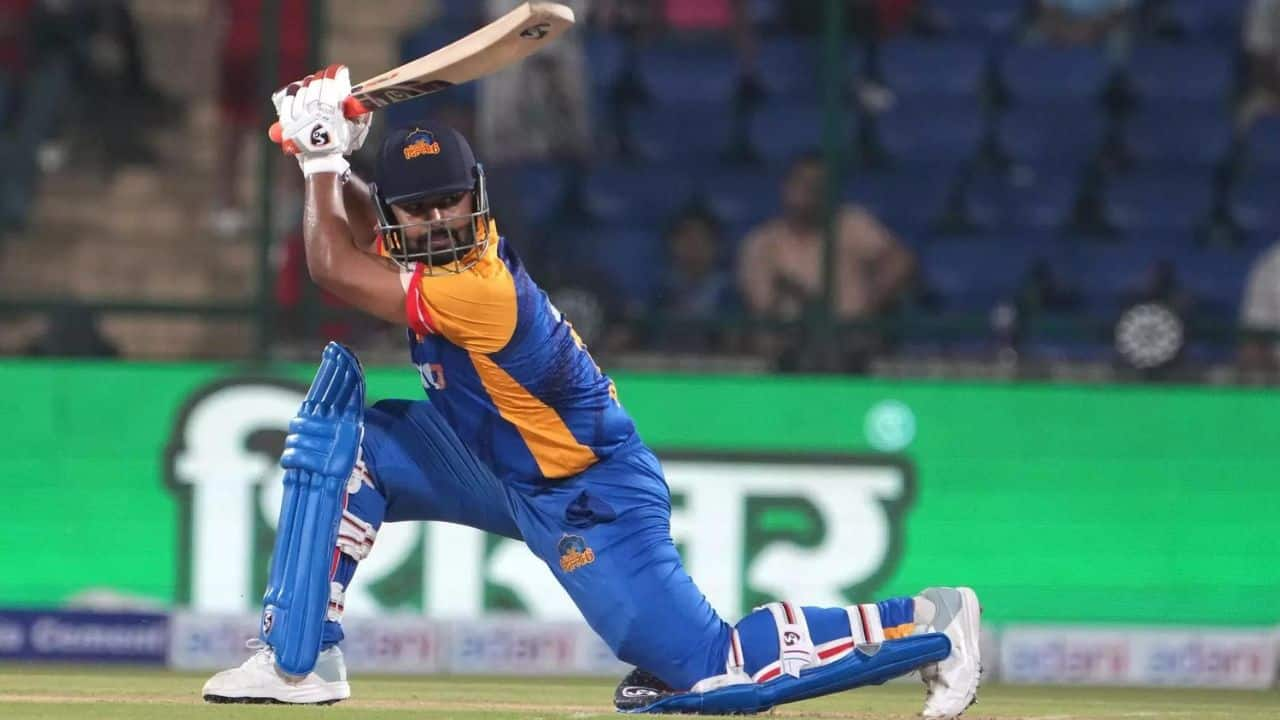 Rishabh Pant in action at the Delhi Premier League 2024 (X.com)