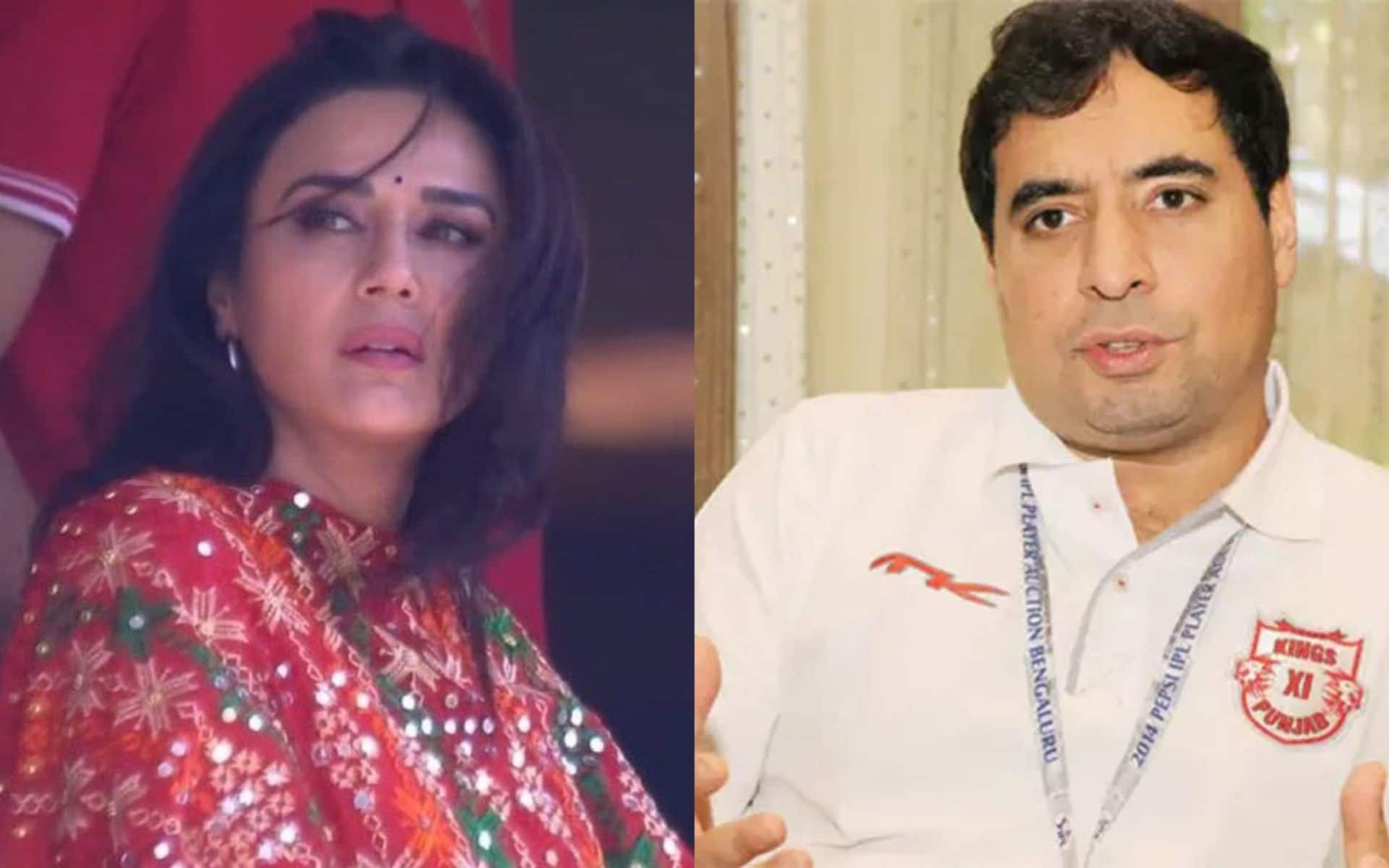 Preity Zinta in tussle with PBKS co-owner Mohit Burman (X.com)