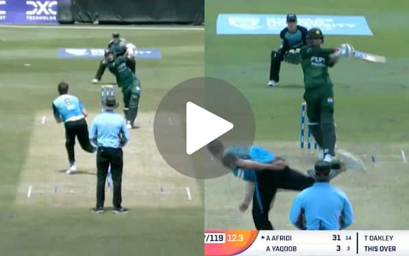 [Watch] Abbas Afridi Turns Shahid Afridi To Slam A Belligerent 50 For Pakistan Shaheens