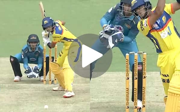 [Watch] Rahul Dravid's Son Samit Flaunts His Elegance With A Glorious Six In Maharaja Trophy