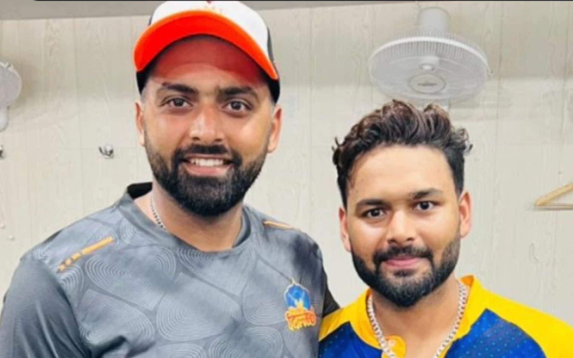 Shivam Sharma and Rishabh Pant (x)