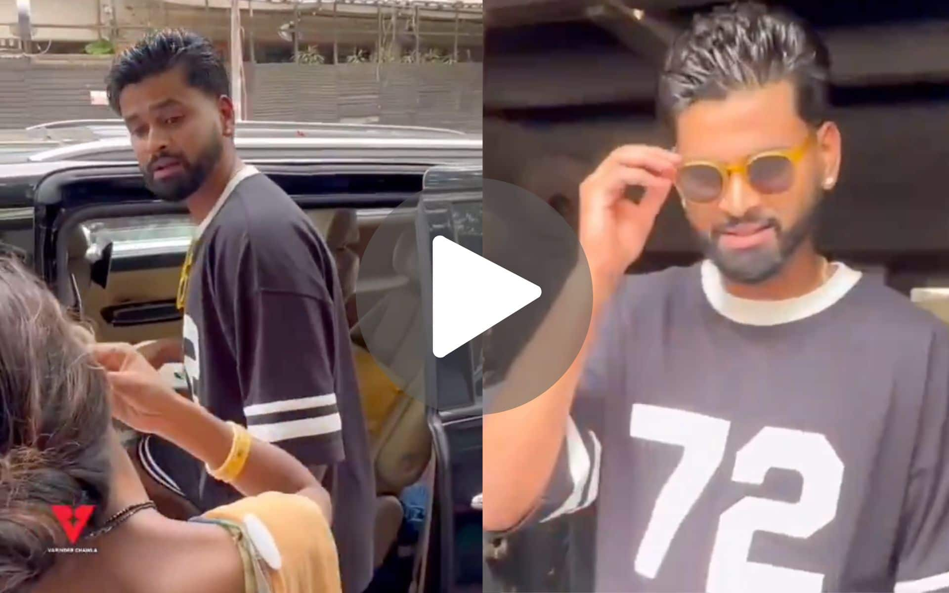 [Watch] Shreyas Iyer Helps Poor Woman As Fans Surround Him For Autographs In Mumbai