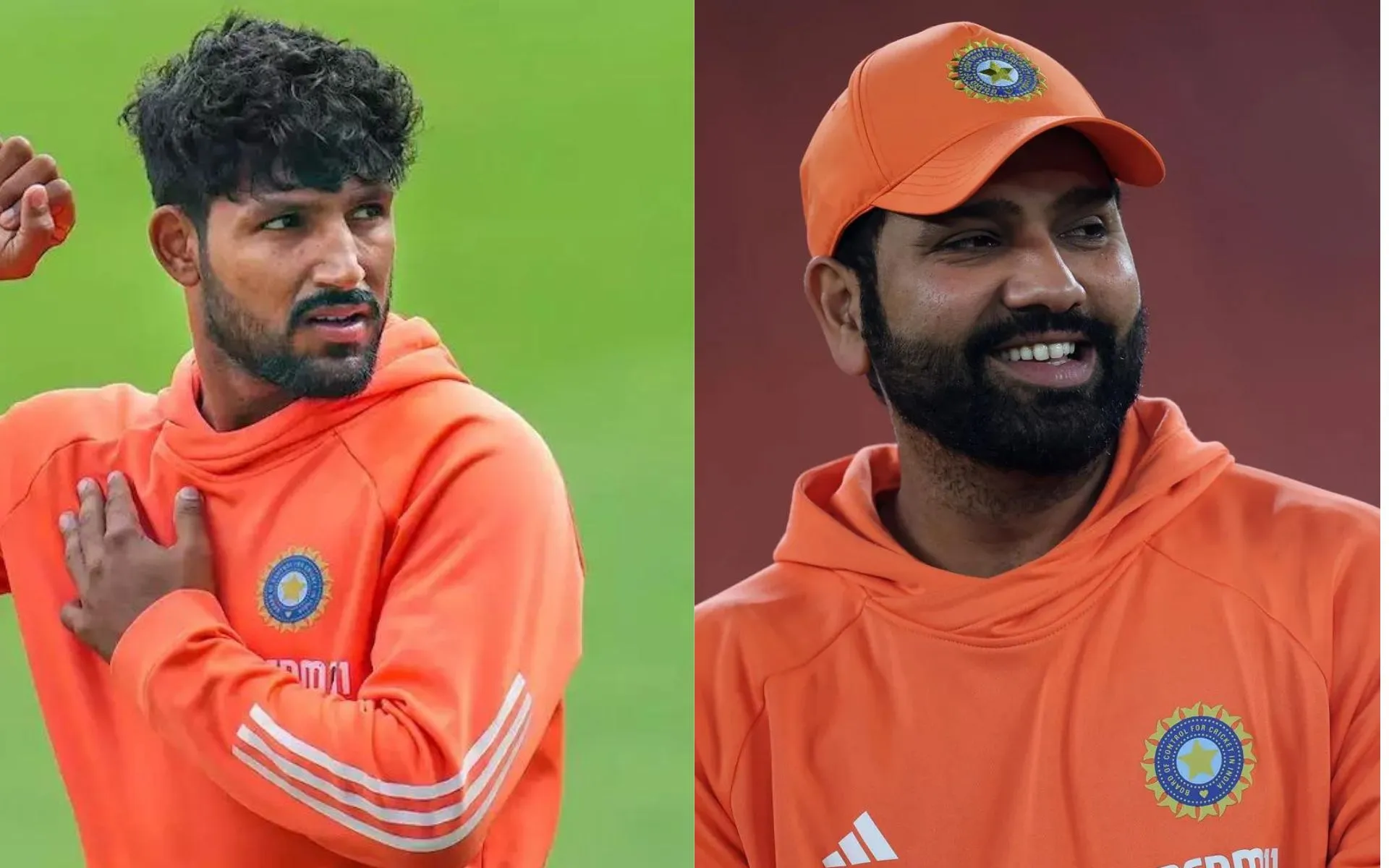 Dhruv Jurel on Rohit Sharma (X.com)