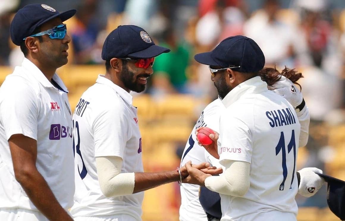 Jasprit Bumrah and Mohd. Shami (X.com)