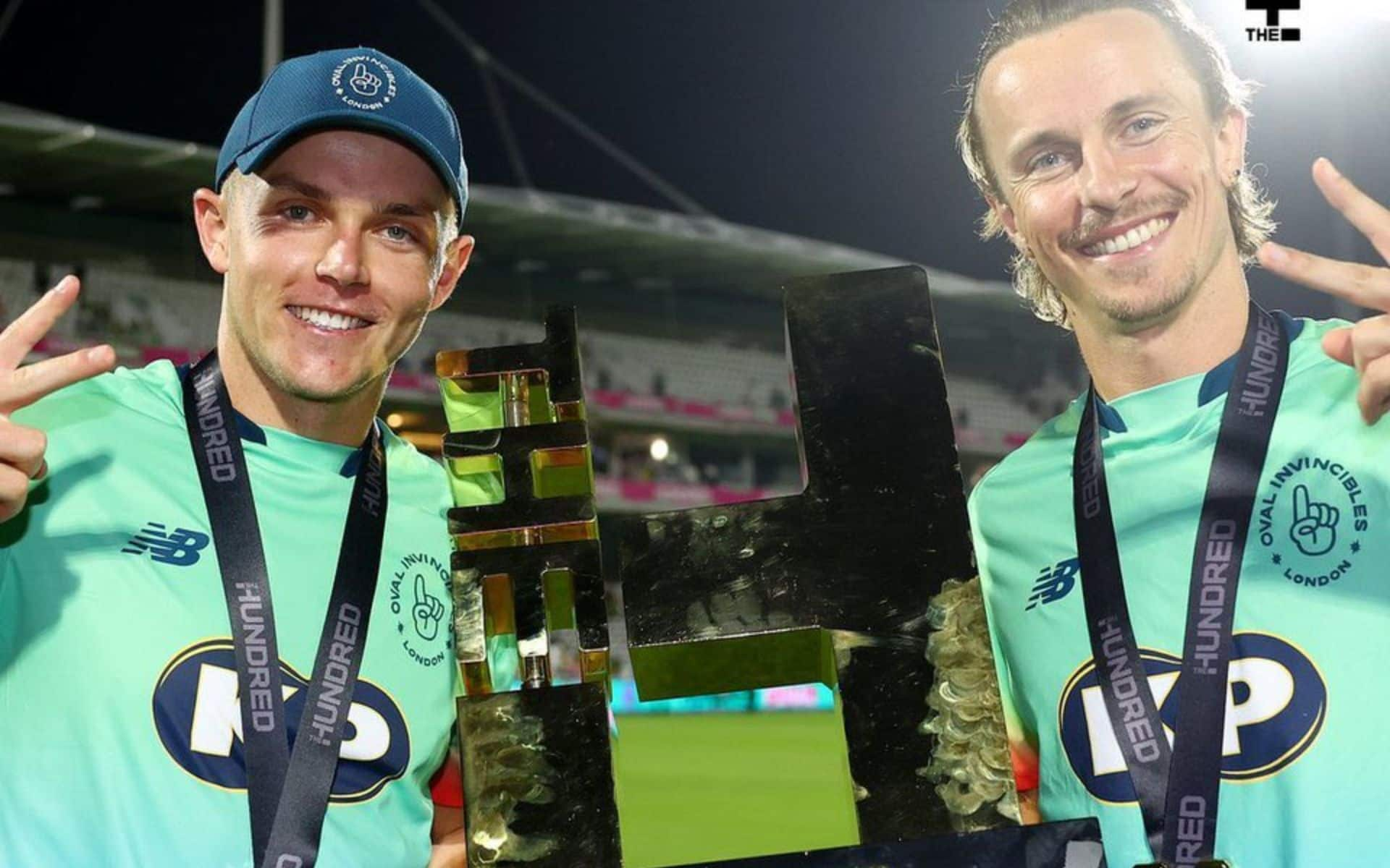 Tom Curran and Sam Curran with The Hundred 2024 Title (X.com)