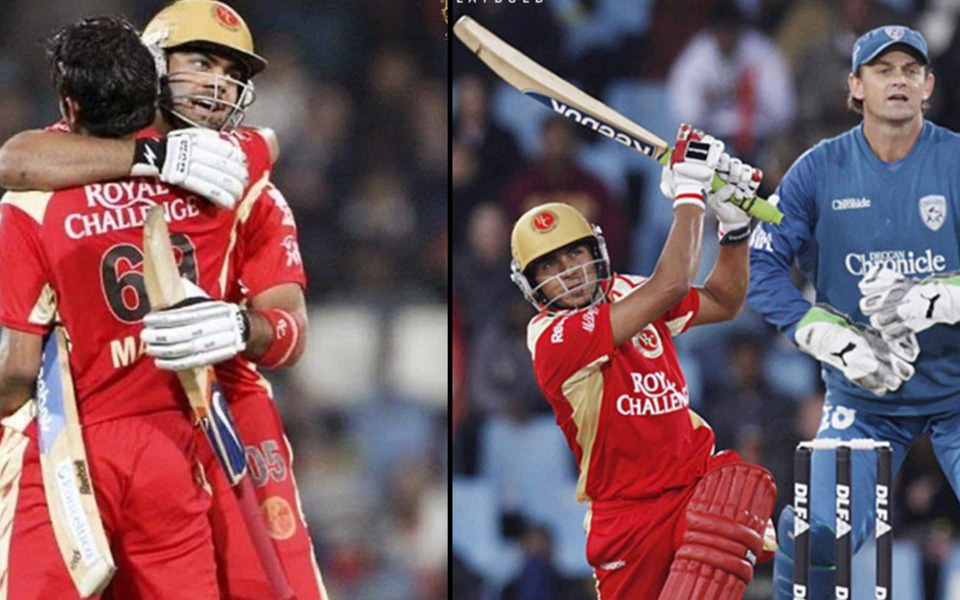 Virat Kohli and Manish Pandey back in 2009 for Royal Challengers Bengaluru (X.com)