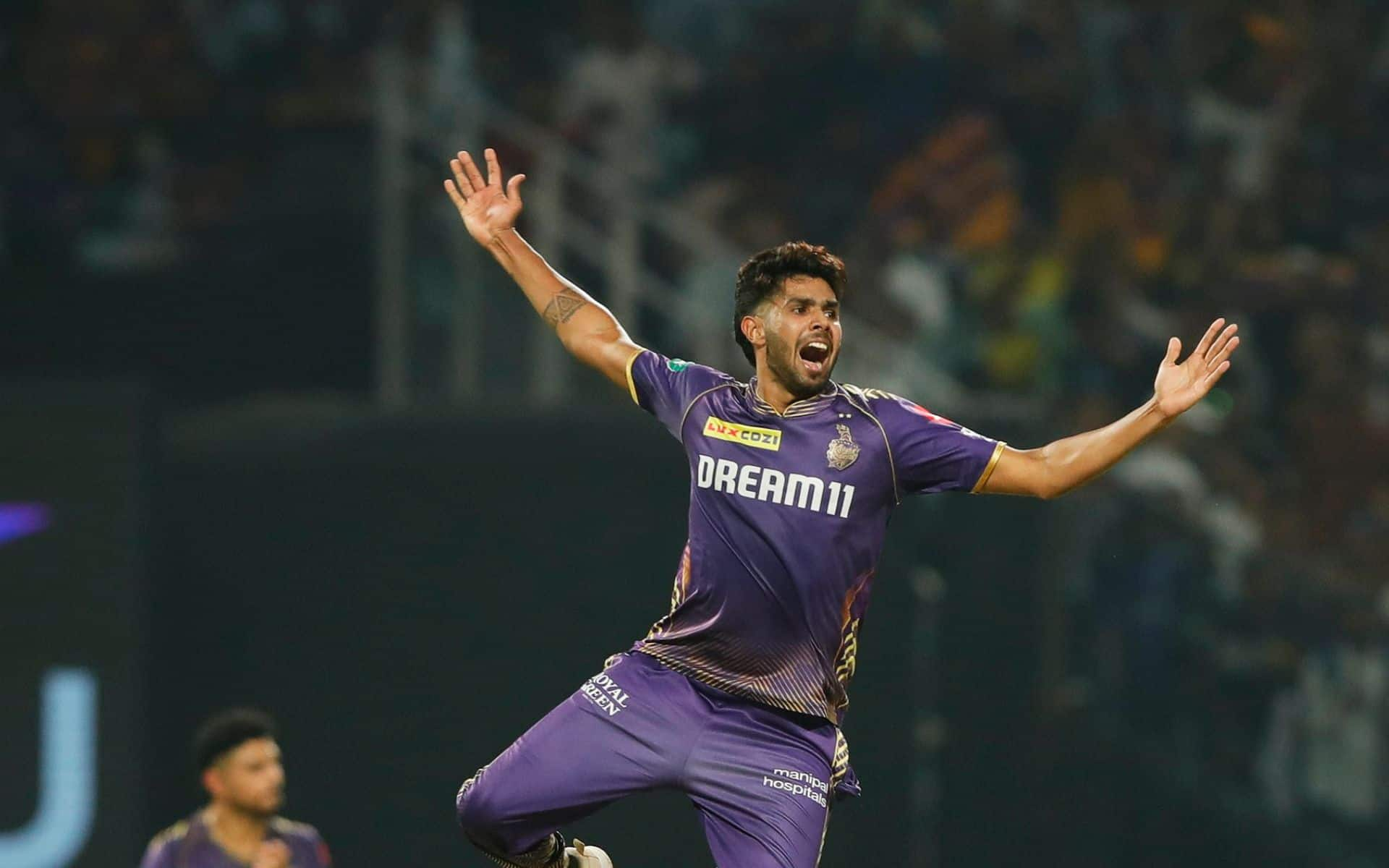 Harshit Rana playing for KKR in IPL 2024 [X}