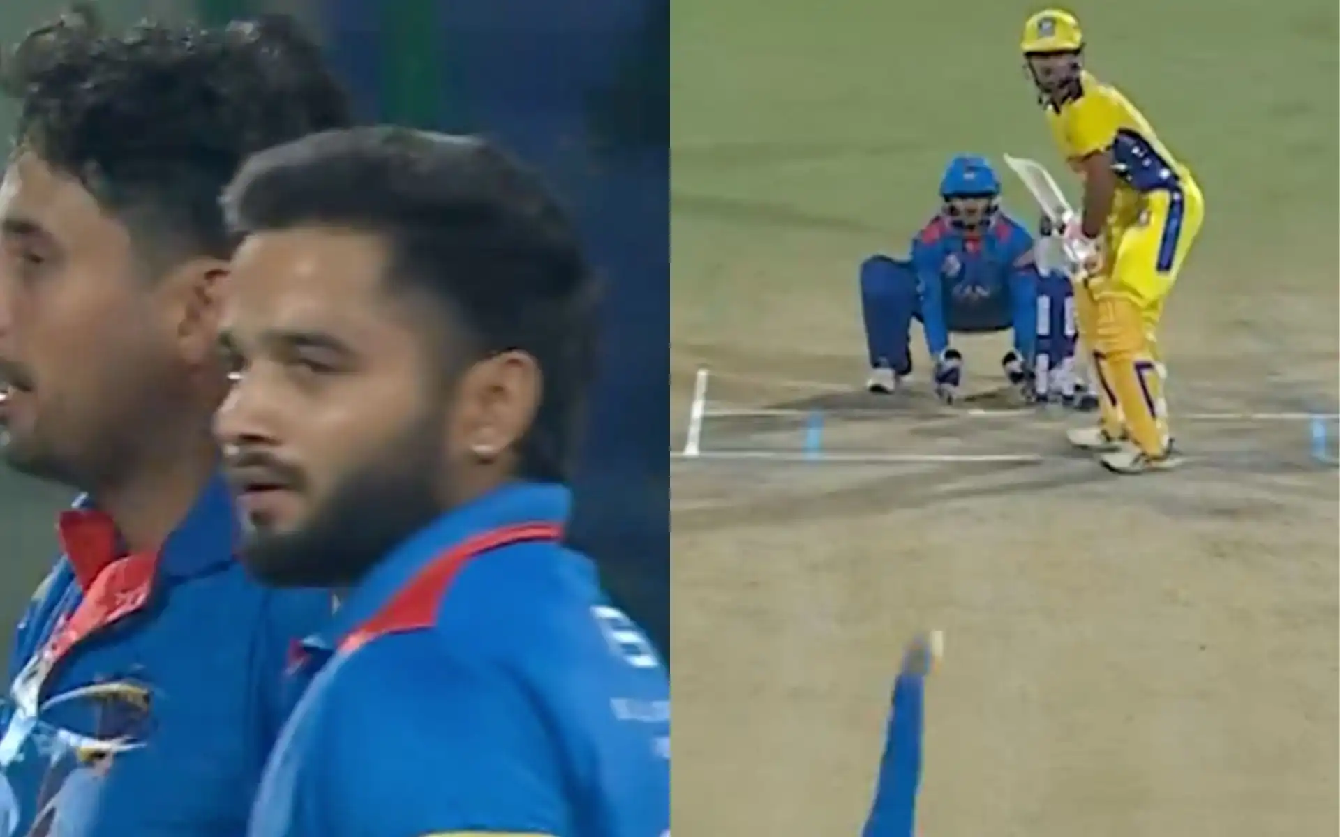 Suyash Sharma picked up a wicket of Hiten Dalal (X.com)