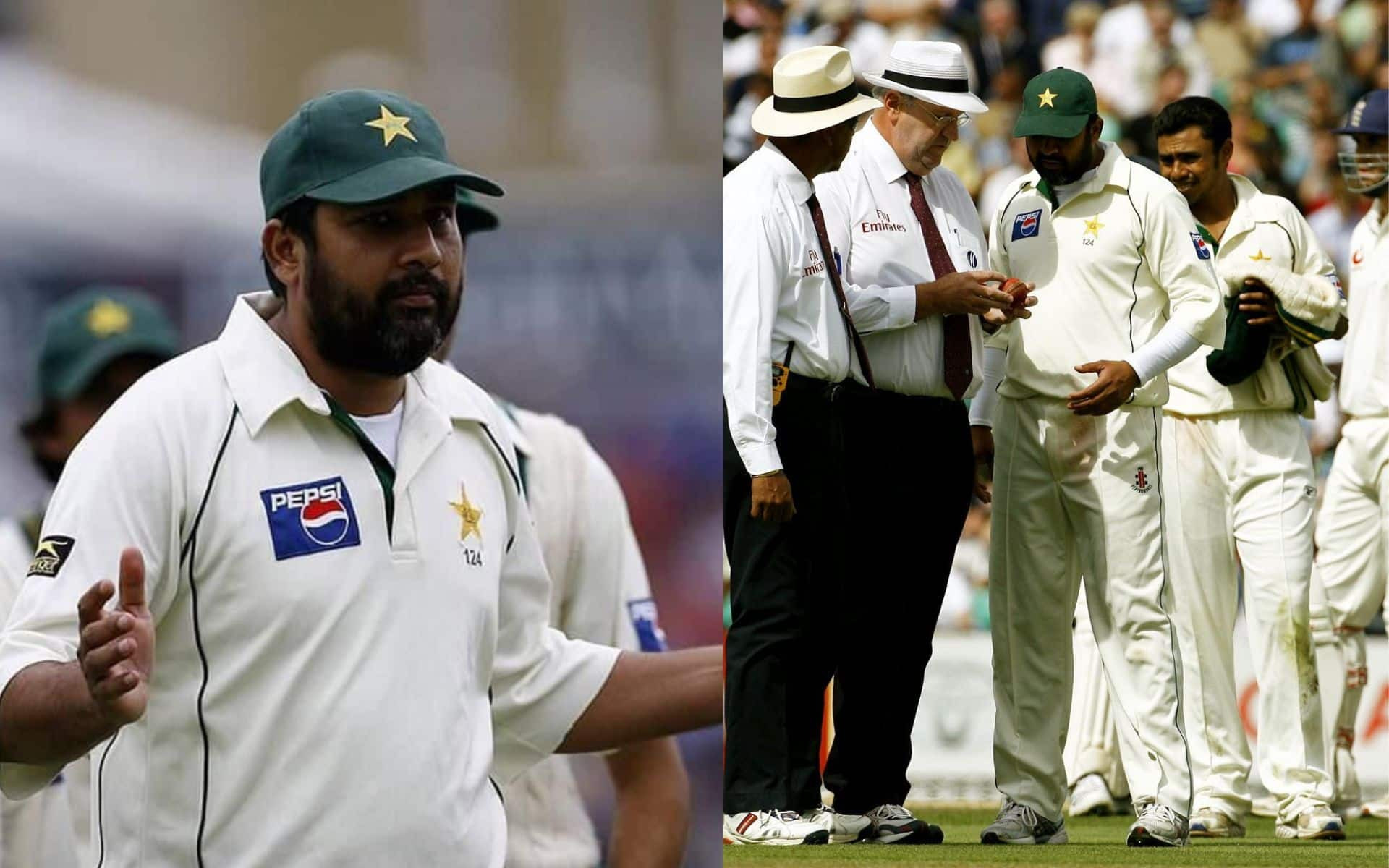 Pakistan team during the forfeited Test in Oval, 2004 [X]