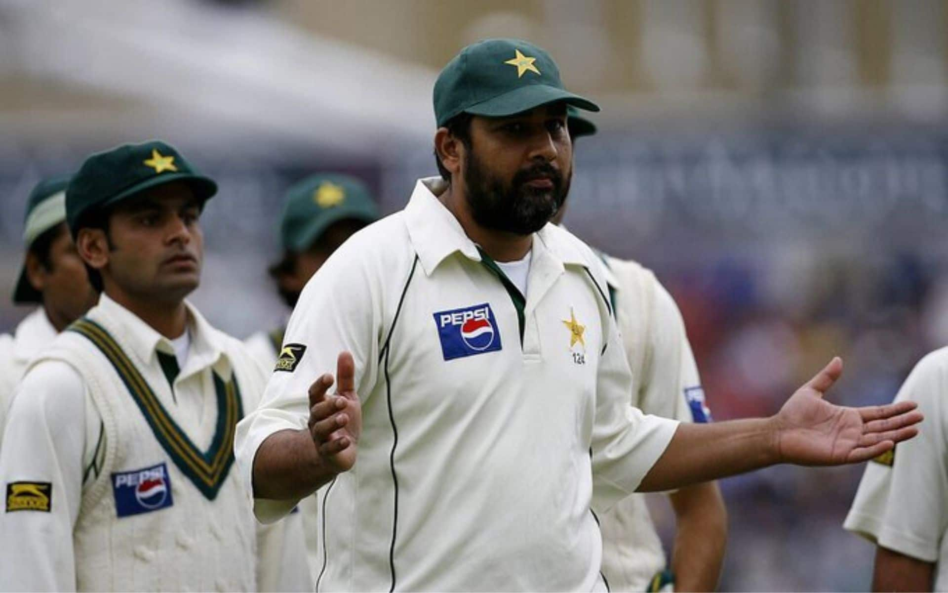 Inzamam-ul-Haq's Pakistan forfeited the Test after they were accused of ball tampering (Twitter)