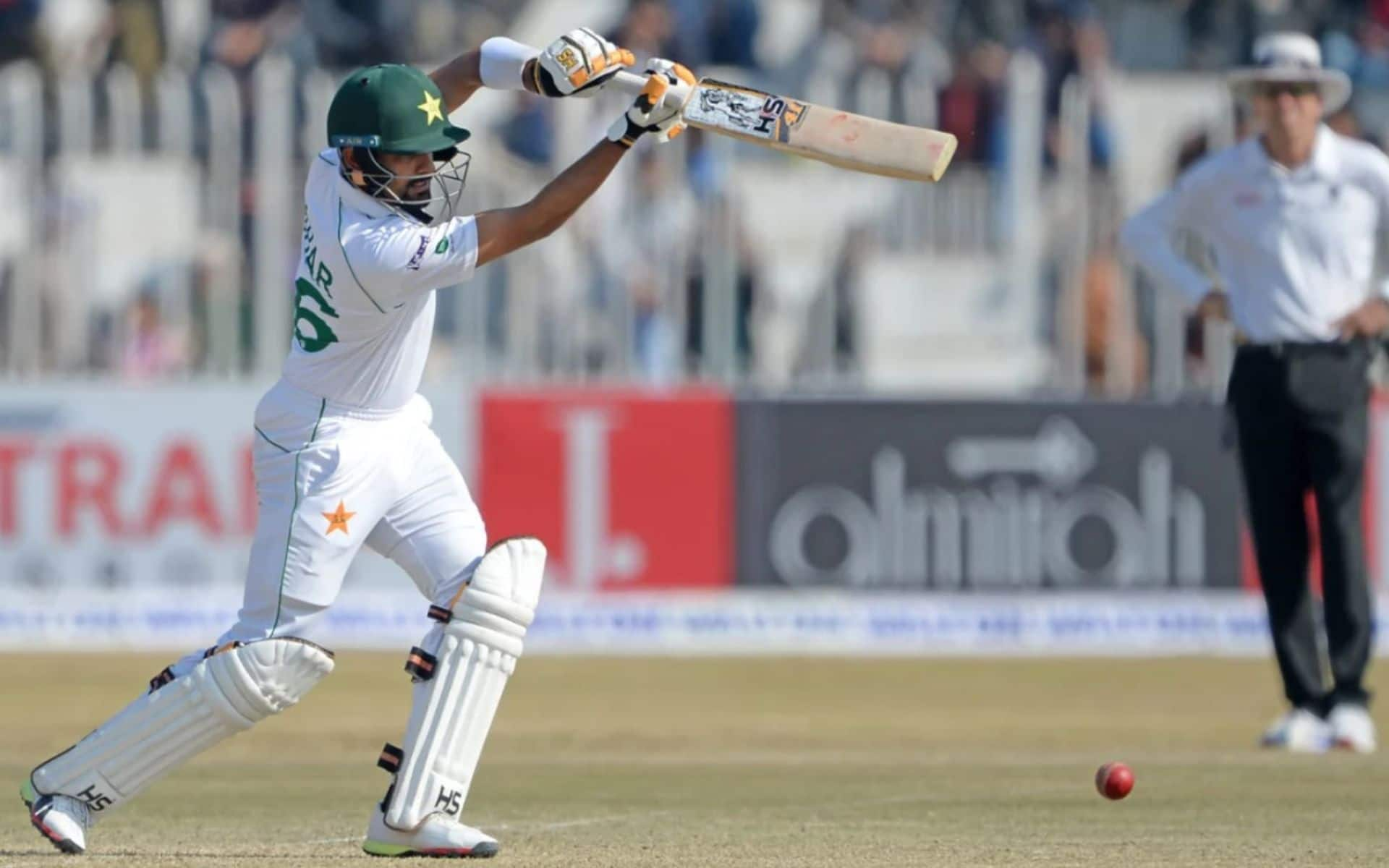 Babar Azam in action against Bangladesh (x.com)