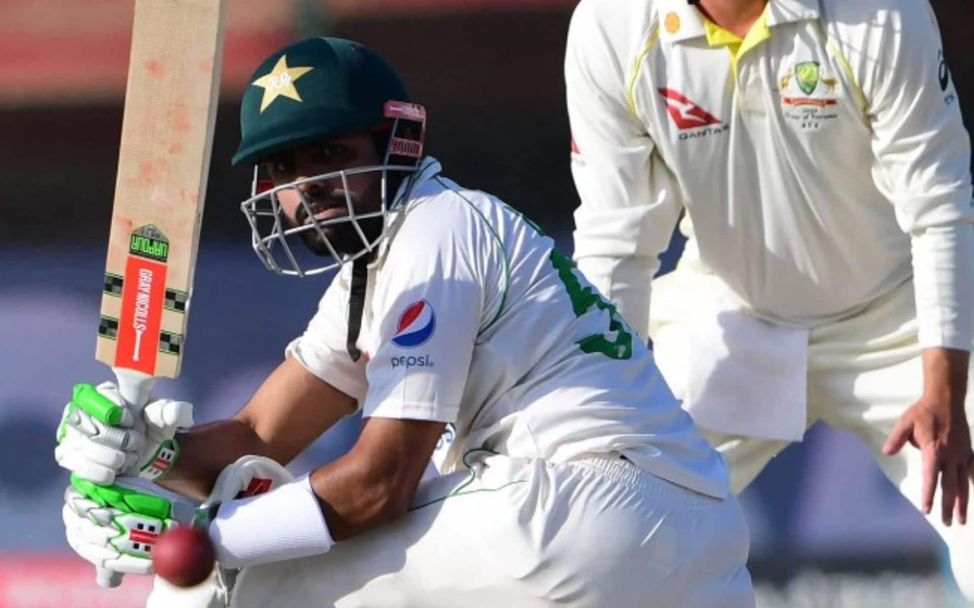 Babar Azam made 196 against Australia in 2022 (x.com)