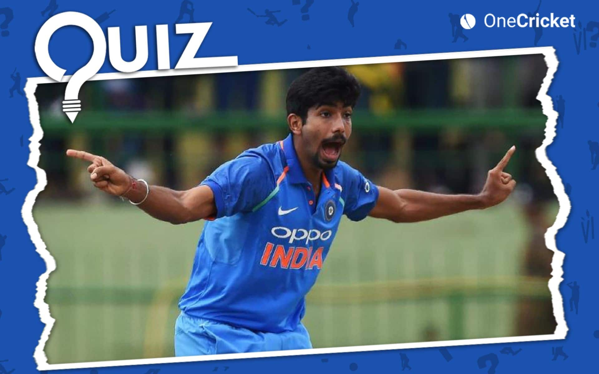 Cricket Quiz: Jasprit Bumrah's Int'l Carrer For India And His Achievements