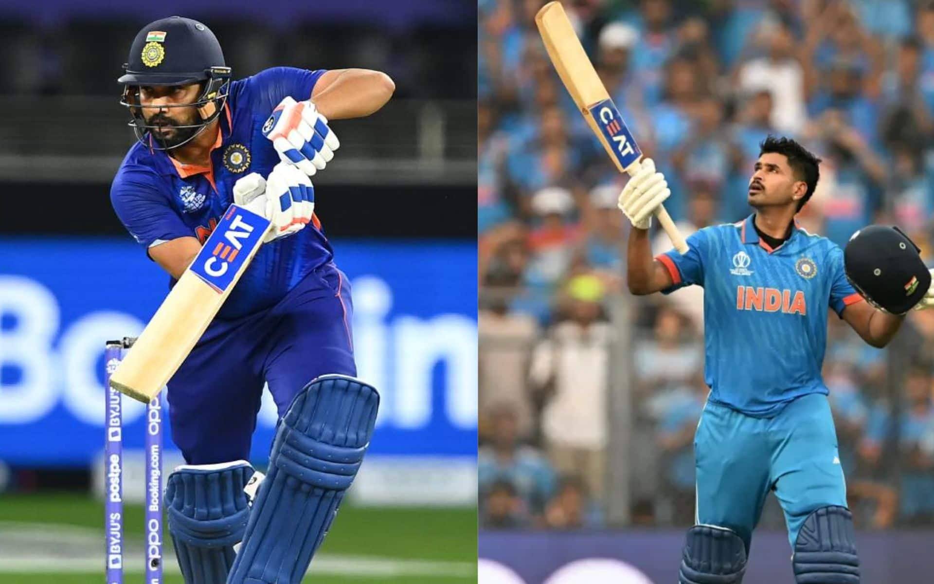 Rohit Sharma and Shreyas Iyer were signed by CEAT (X.com)