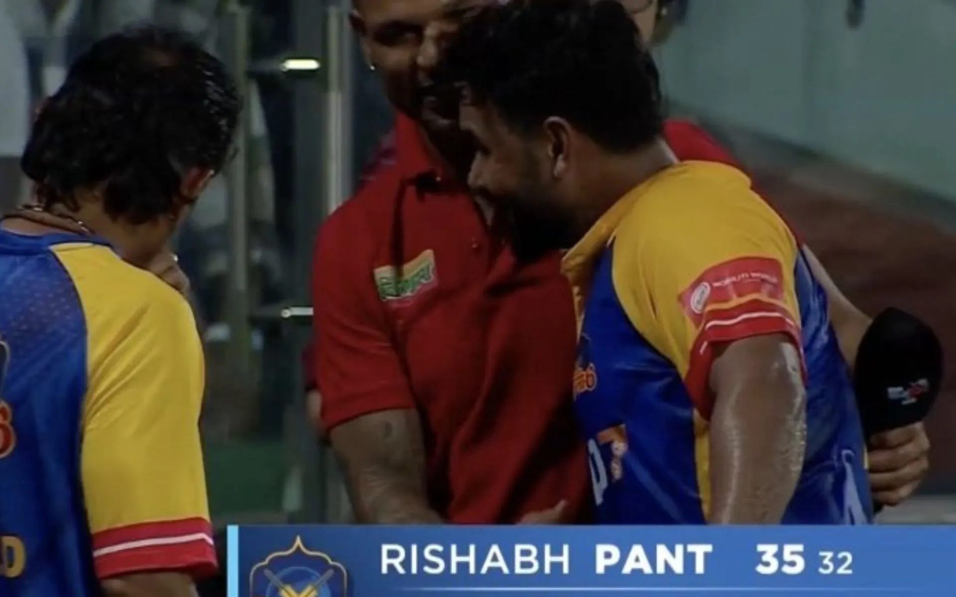 Warm Hug Between Shikhar Dhawan and Rishabh Pant [X.com]