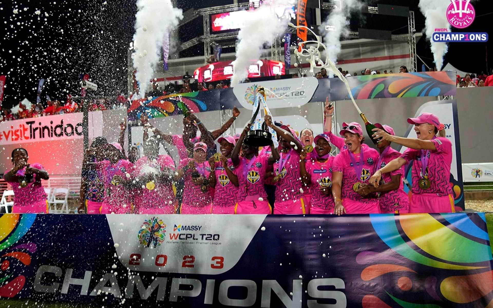 Barbados Royals Women won the WCPL 2023 title (Twitter)