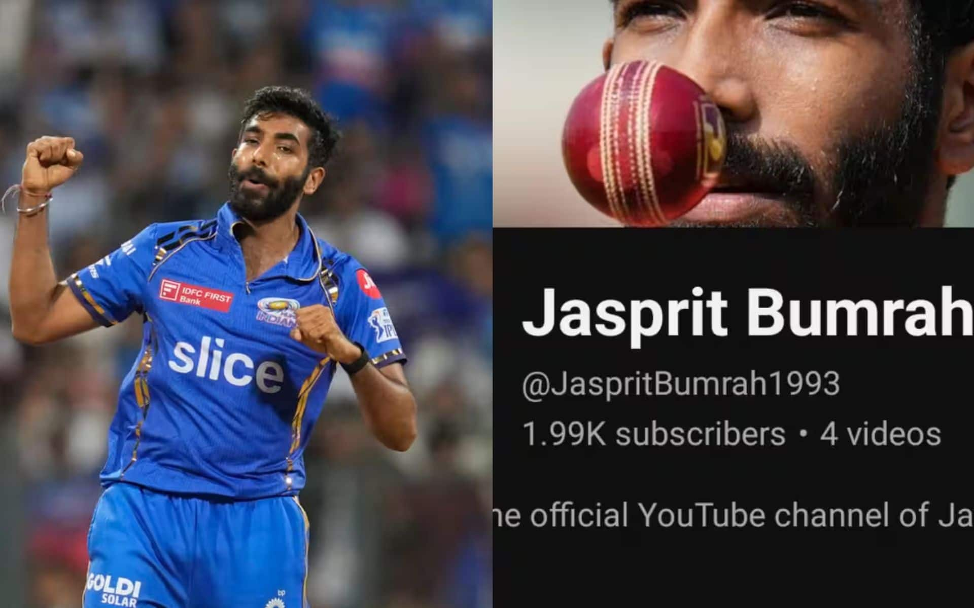 Jasprit Bumrah - 228K subscribers (X.com)