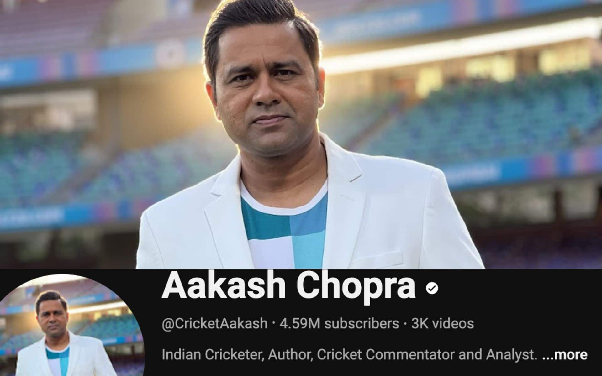 Aakash Chopra - 1.65 Million subscribers (X.com)