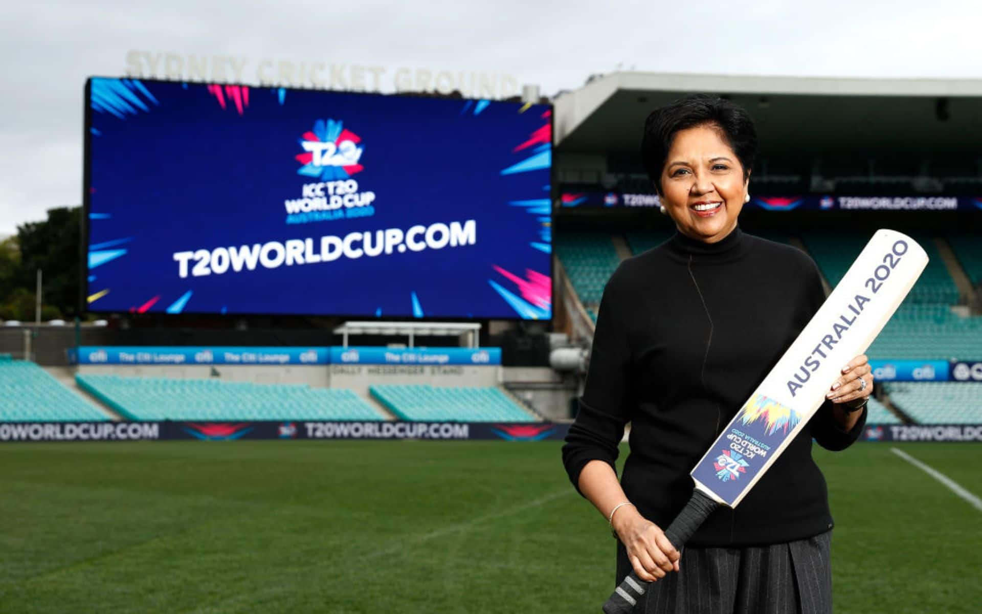 Indra Nooyi joined ICC in 2018 (X.com)