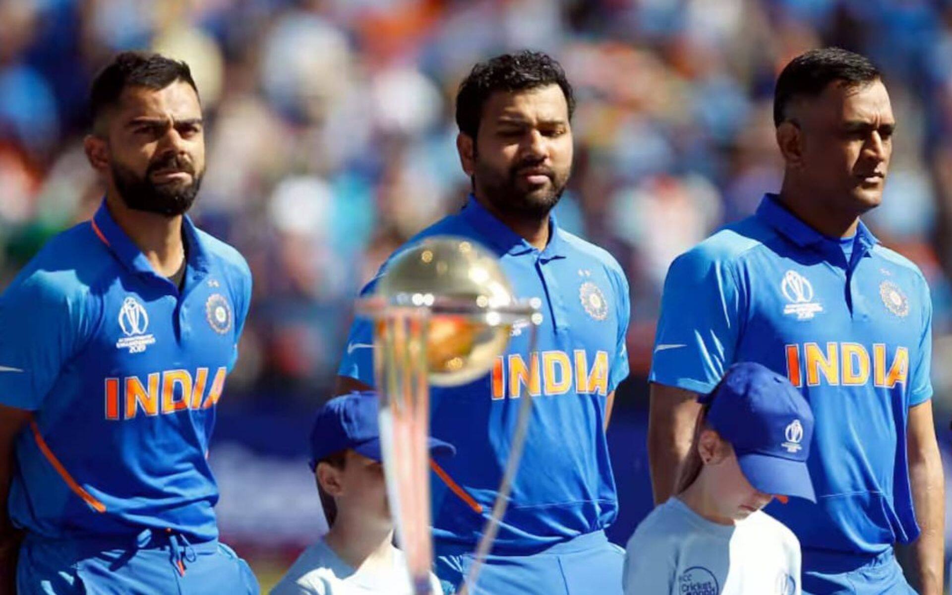 Virat Kohli, Rohit And Dhoni During World Cup 2019 (X.com)