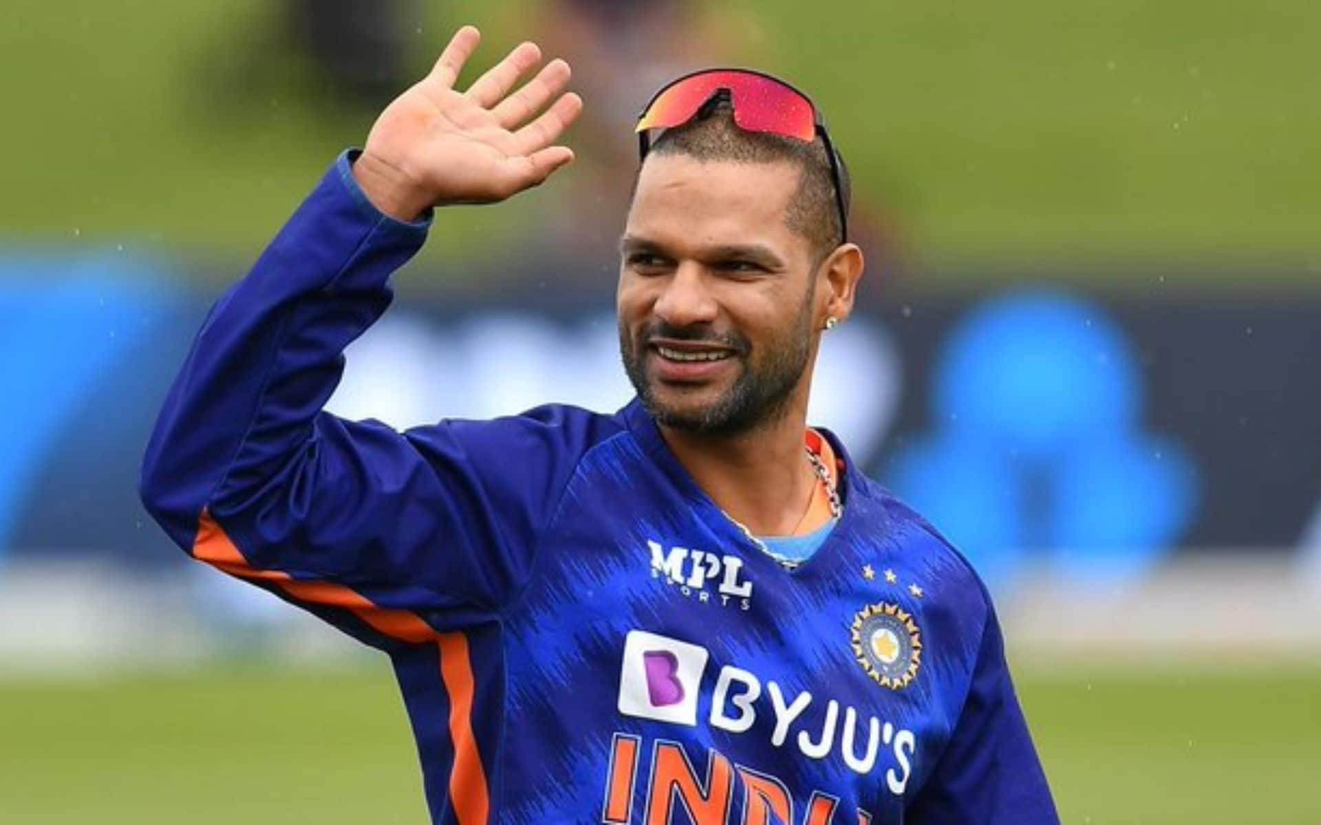 Shikhar Dhawan bid goodbye to his cricketing career (X)