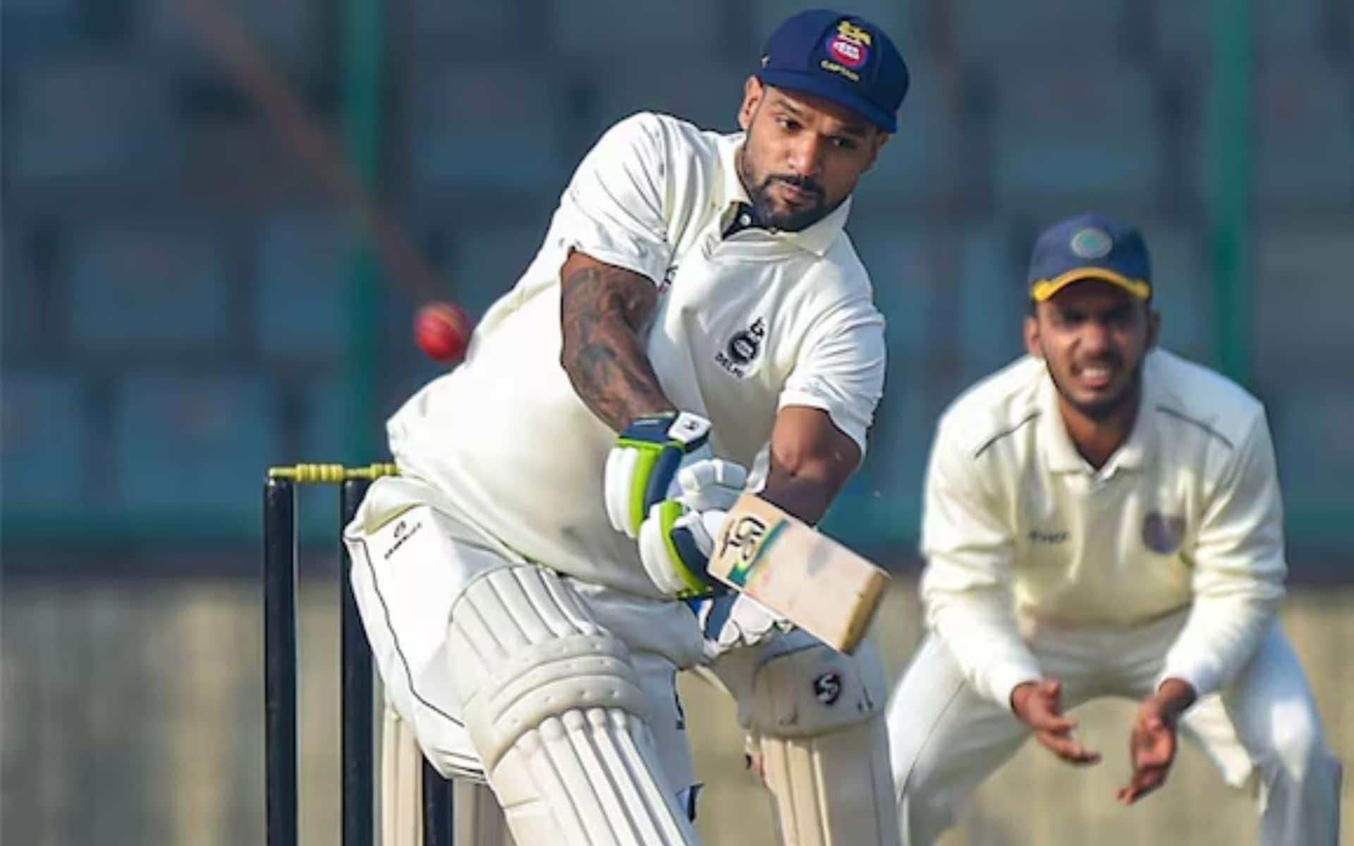 Shikhar Dhawan in Ranji Trophy (X)