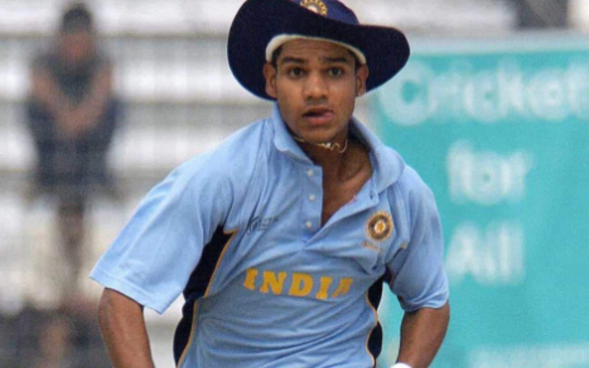 Shikhar Dhawan during his early cricketing days (X)