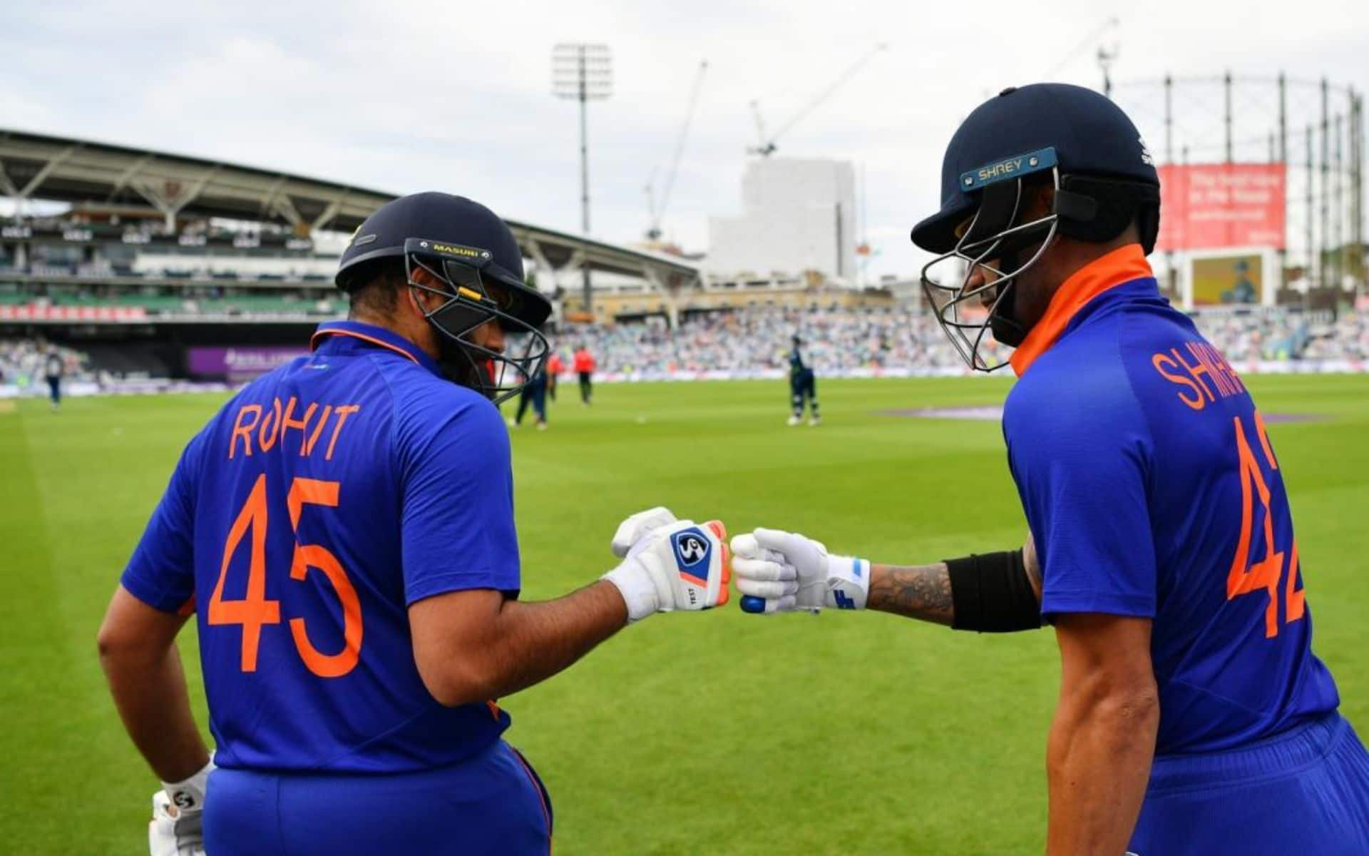 Rohit and Dhawan formed a formidable pair [X]