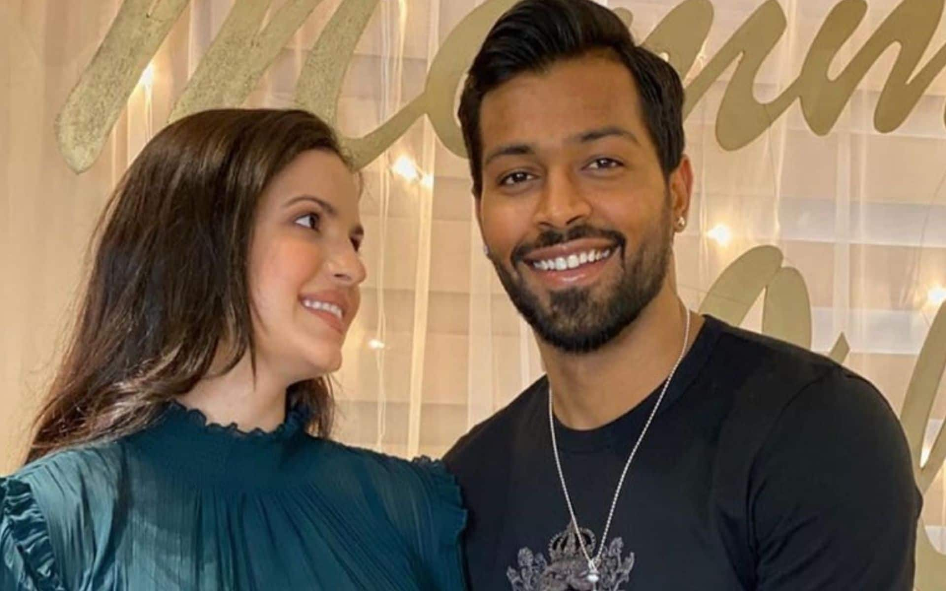 Natasa Stanković and Hardik Pandya (X.com)