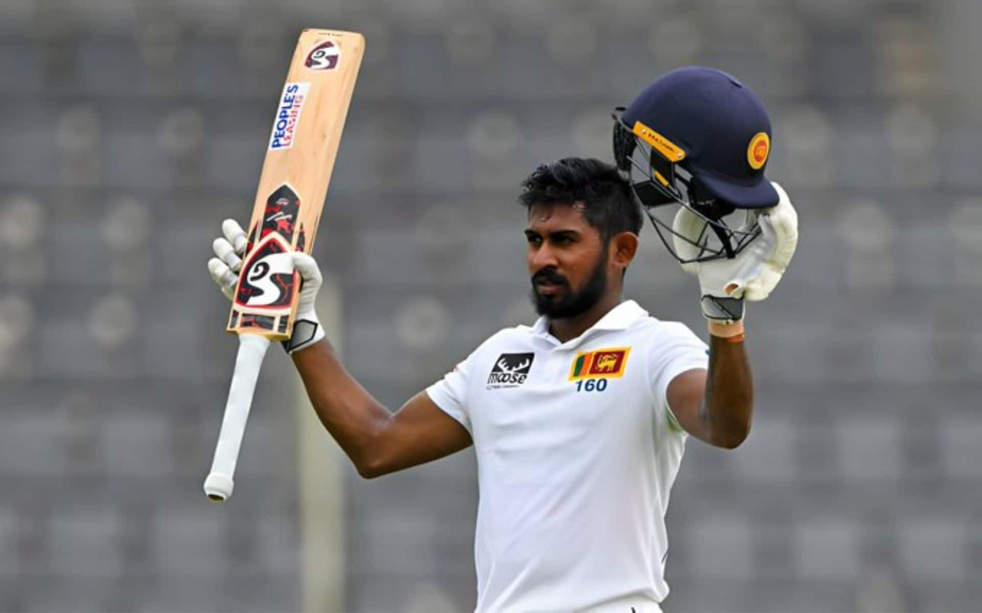 Kamindu Mendis scored 113 in ENG vs SL 1st Test in Manchester (X)