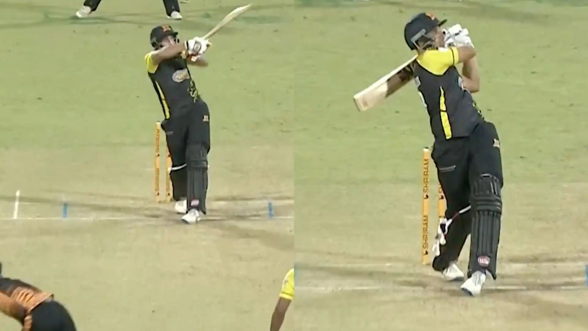 Abhinav Manohar's glorious pull shot [X]