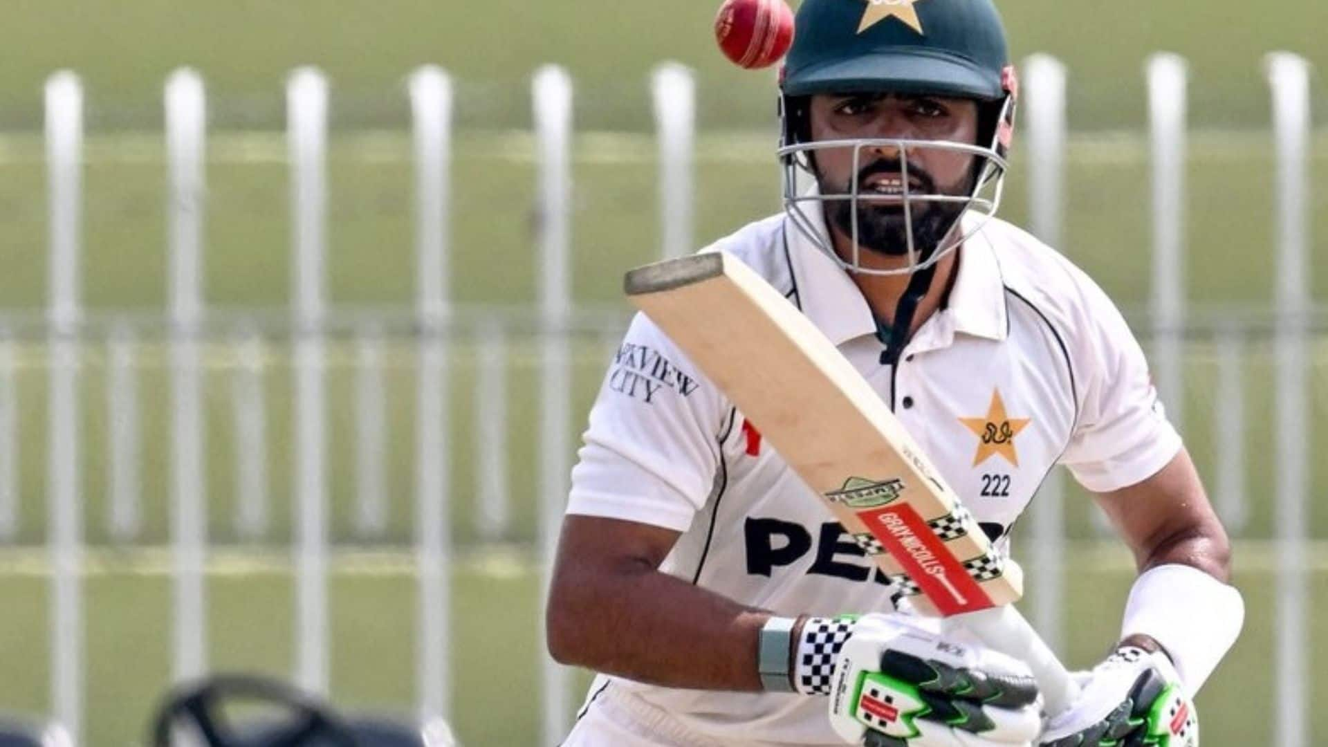 Babar was dismissed for 22 in 2nd innings [X]