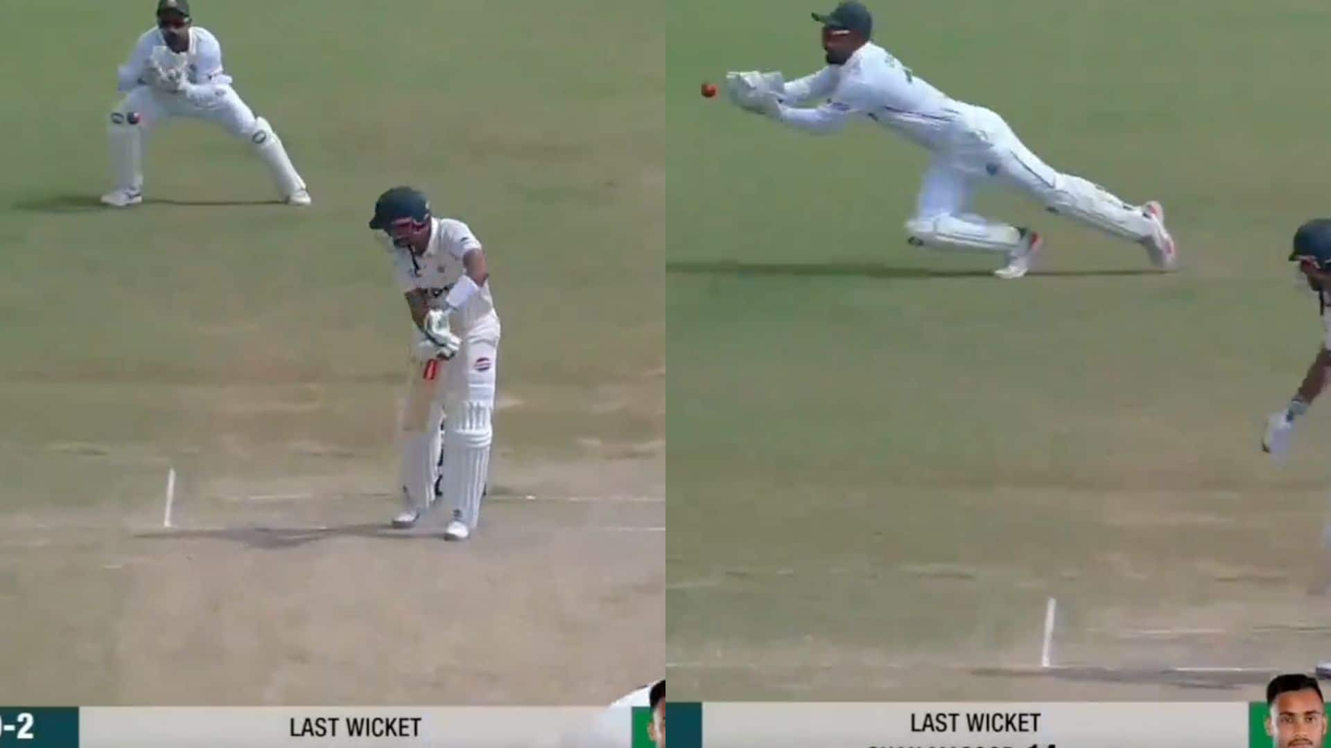 Babar was dropped on 0 by Litton Das [X]