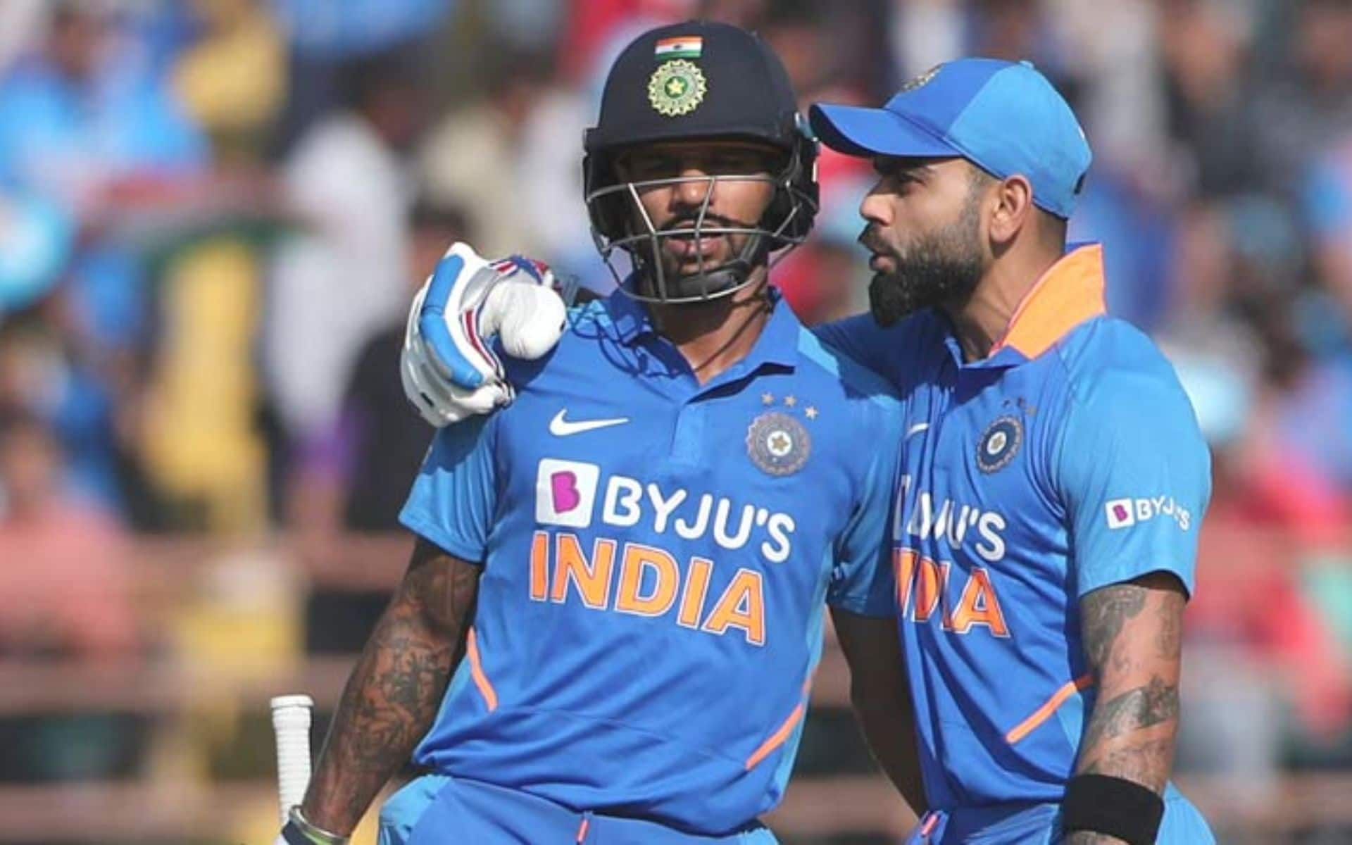 Shikhar Dhawan and Virat Kohli (x)